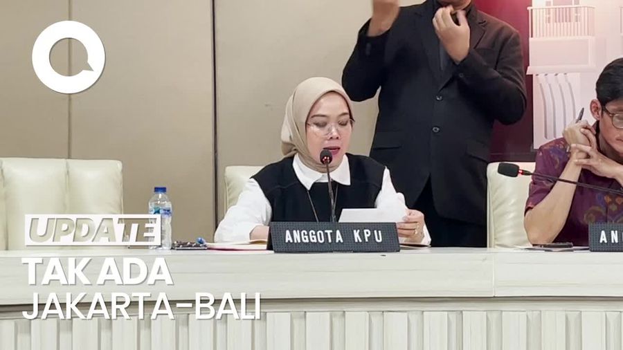 Video KPU Sebut 3 Provinsi Tak Ajukan Gugatan Sengketa Pilkada di MK