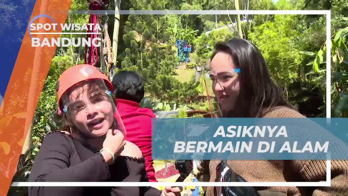 Menghabiskan Waktu Bermain di Alam di Resort Bandung