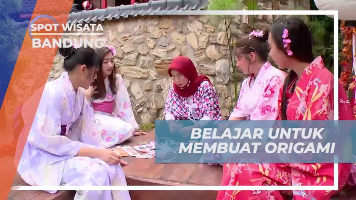 Belajar Membuat Origami Jepang di The Great Asia Africa Bandung