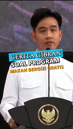 Video: Cerita Gibran Ditagih Program Makan Bergizi Gratis Sebelum Dilantik
