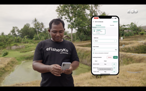 BAKTI Dorong Digitalisasi Perikanan di Lampung dengan Autofeeder