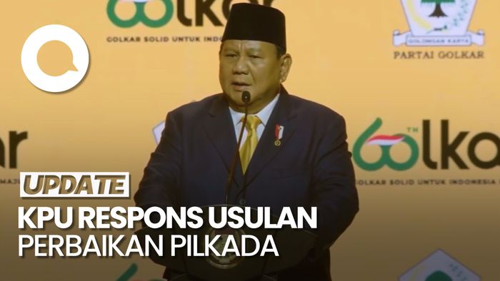 Video Prabowo Setuju Usulan Perbaikan Sistem Pilkada, Ini Kata KPU