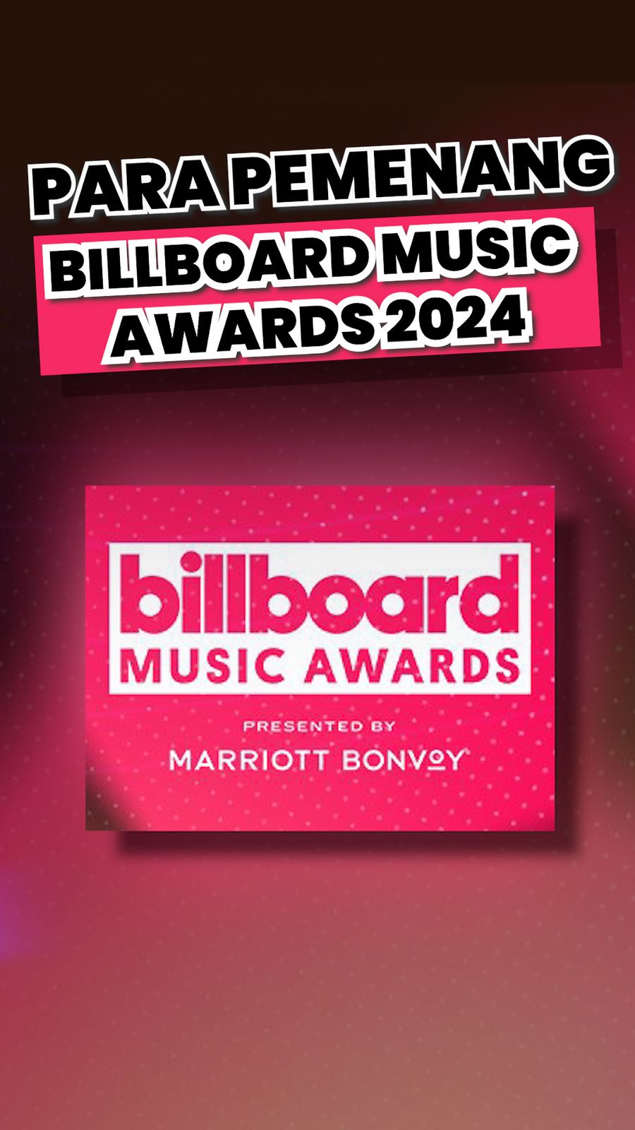 Video: Wajah-wajah Pemenang #BBMAs 2024, Taylor Swift Borong 10 Piala
