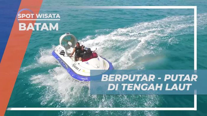 Berkendara dengan Hovercraft dan Atraksi Seru di Laut Batam