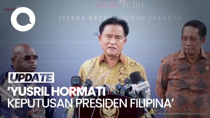 Video Yusril Dengar Filipina Ubah Hukuman Mary Jane Jadi Bui Seumur Hidup