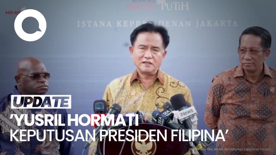 Video Yusril Dengar Filipina Ubah Hukuman Mary Jane Jadi Bui Seumur Hidup