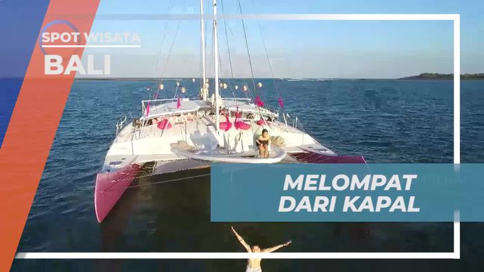 Melompat ke Laut dari Kapal Pesiar, Pengalaman Seru di Bali