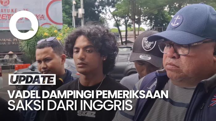 Video: Vadel Badjideh Datangi Polres Jaksel, Dampingi Pemeriksaan Saksi dari Inggris