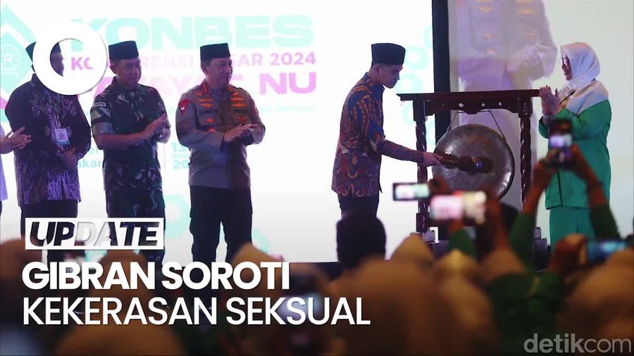 Video: Gibran Minta Fatayat NU Bantu Cegah Kekerasan Terhadap Perempuan