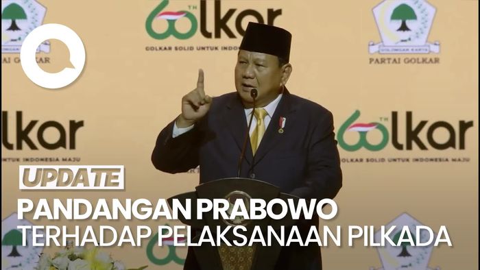 Video: Prabowo Tiba-tiba Usul Perbaiki Sistem Pilkada, Contohkan Gubernur Dipilih DPRD