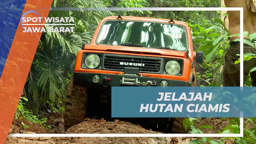 Menjelajahi Keindahan Hutan di Ciamis Jawa Barat dengan Off-Road