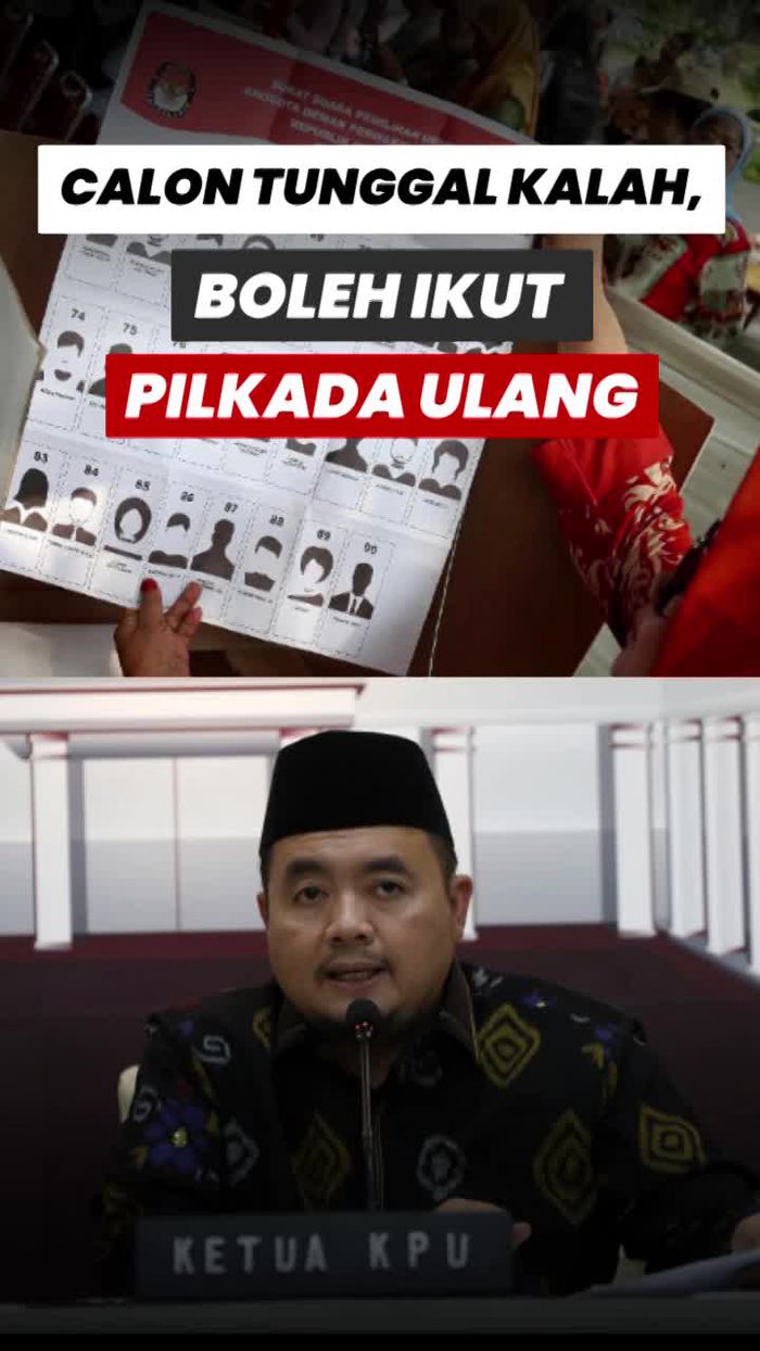 Video: Paslon Kalah Sama Kotak Kosong Boleh Nyalon Lagi di Pilkada Ulang!
