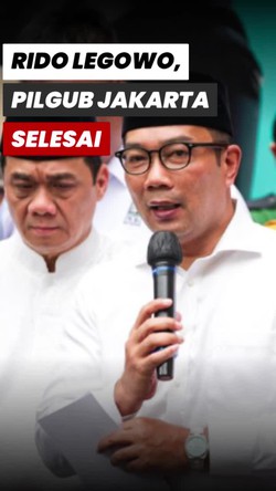 Video: Akhirnya RIDO Terima Kekalahan di Pilgub Jakarta