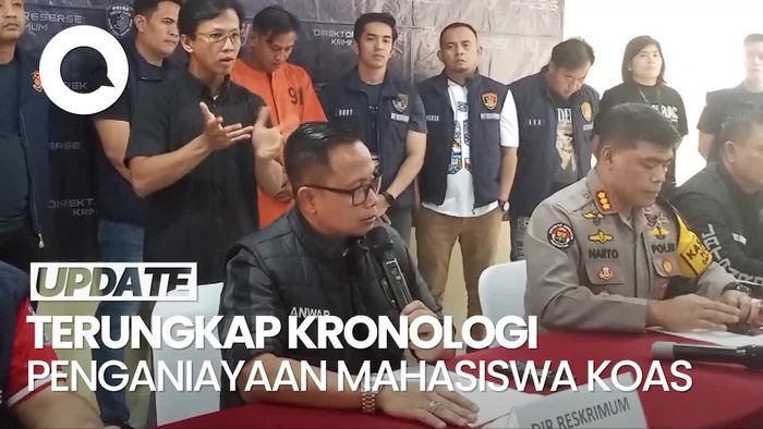 Video: Polisi Ungkap Kronologi Penganiayaan Dokter Koas di Palembang