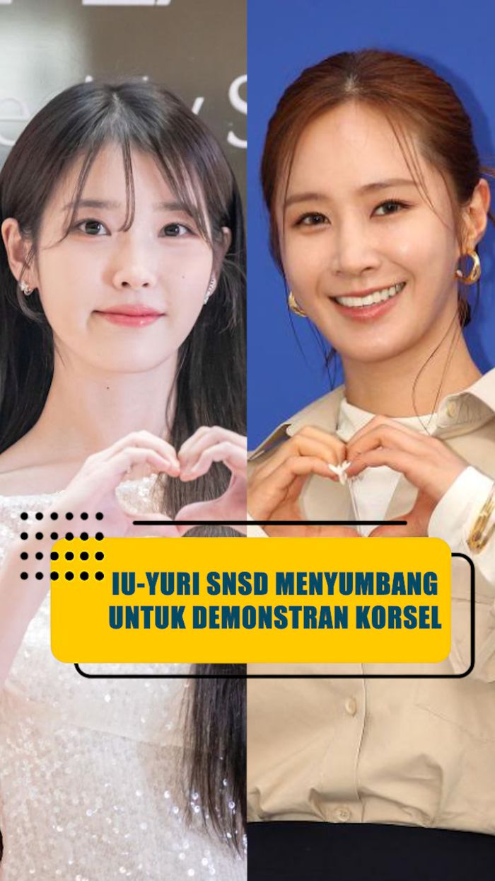 Video: Bentuk Dukungan IU-Yuri SNSD untuk Demo Pemakzulan Yoon Suk Yeol