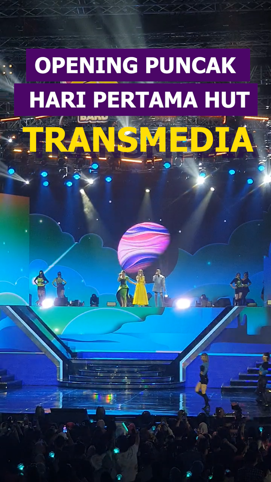 Video: Penampilan BCL, KD dan Isyana Buka Puncak Hari Pertama HUT ke-23 Transmedia