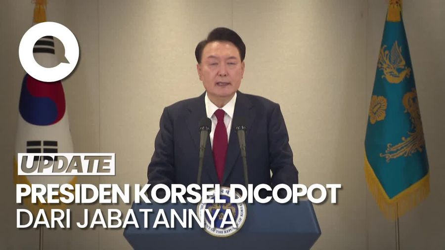 Video: Presiden Korsel Yoon Suk Yeol Resmi Dimakzulkan!