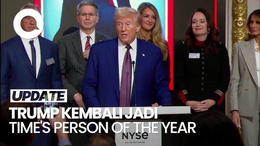 Video: Komentar Trump Setelah Jadi Times Person of the Year 2024
