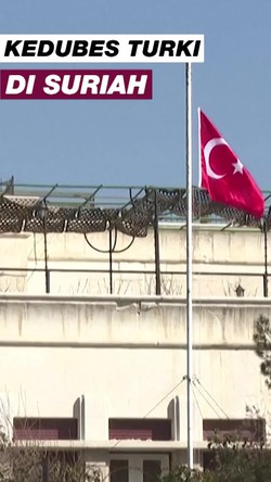 Video: Penampakan Kedubes Turki di Suriah Seusai 12 Tahun Tutup