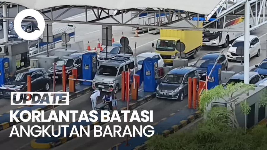Video: Mulai 21 Desember, Angkutan Barang Tak Boleh Masuk Tol Saat Nataru