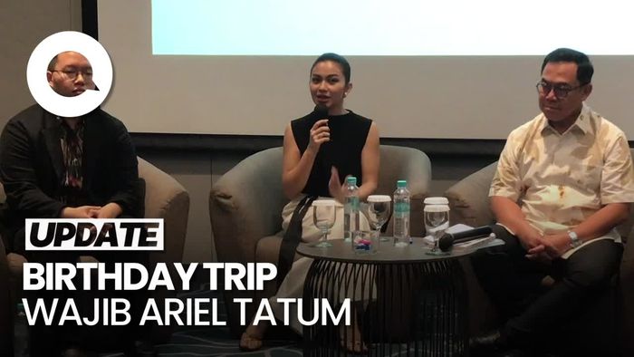 Video Alasan Ariel Tatum Selalu Ngetrip Sendiri saat Ulang Tahun
