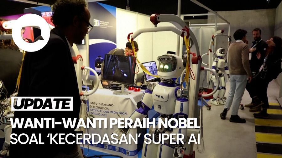 Video: Peraih Nobel Prediksi Kecerdasan Super AI Hadir Lebih Cepat, Bahaya?
