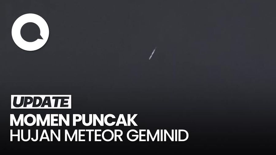 Penampakan Puncak Hujan Meteor Geminid di Irlandia Utara