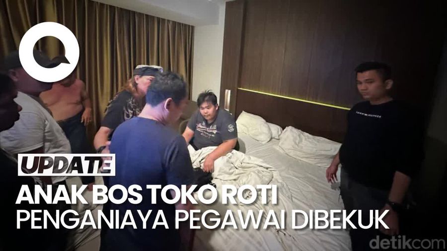 Video: Anak Bos Toko Roti yang Aniaya Pegawai Ditangkap!