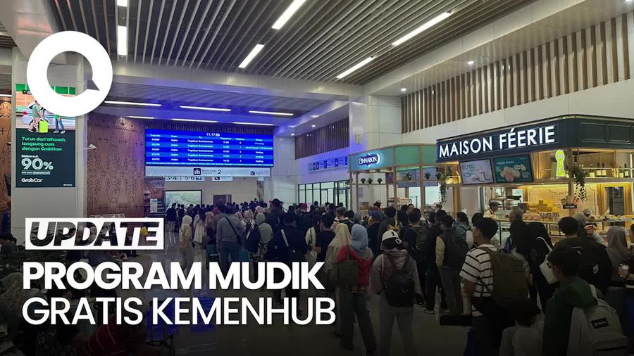 Video: Mudik Gratis Libur Nataru Dibuka, Pilihan Moda Kereta Api hingga Kapal 