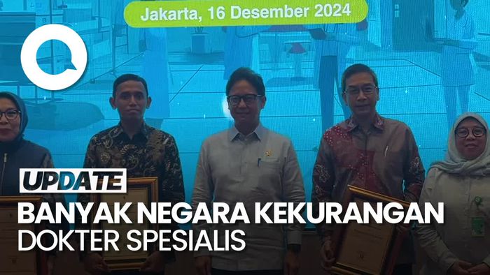 Video: Menkes soal Banyak Negara Kekurangan Dokter Spesialis