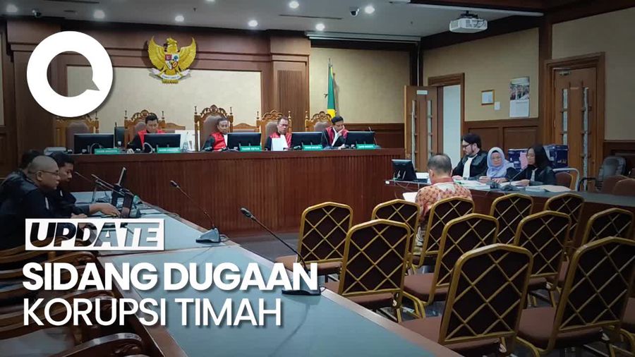 Video: Bos Smelter Ngaku Tak Terima Didakwa Korupsi Pengelolaan Timah