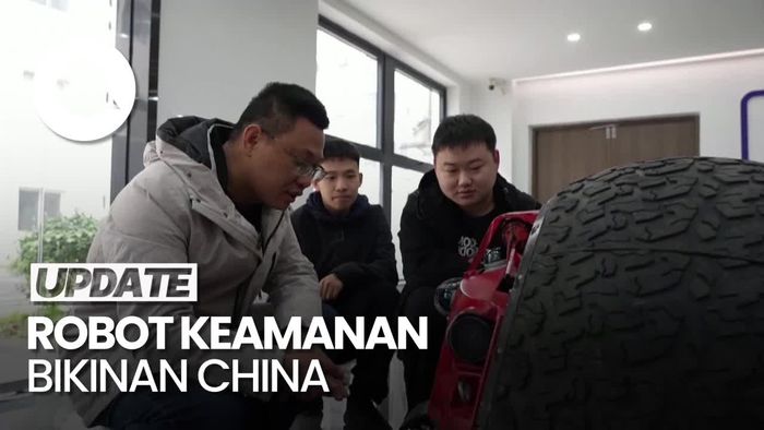 Video: Wujud Robot Canggih di China yang Bisa Bantu Patroli Polisi