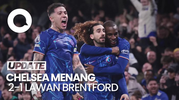Video: Kalahkan Brentford, Chelsea Kokoh di Peringkat Kedua Liga Inggris