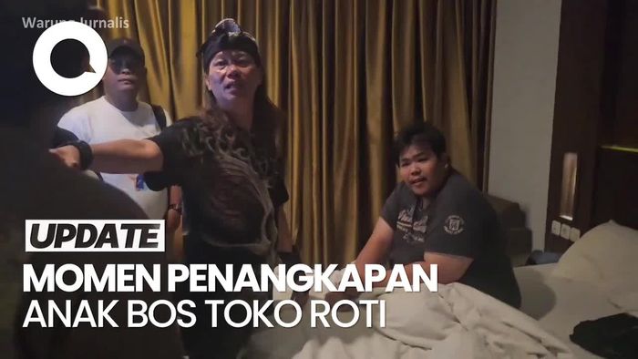 Video Detik-detik Penangkapan Anak Bos Toko Roti di Hotel Sukabumi