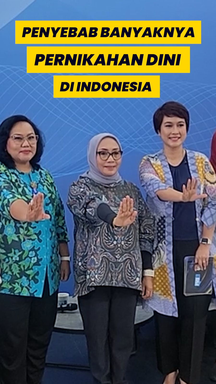 Video: Menteri PPPA Ungkap Faktor Banyaknya Pernikahan Dini di RI