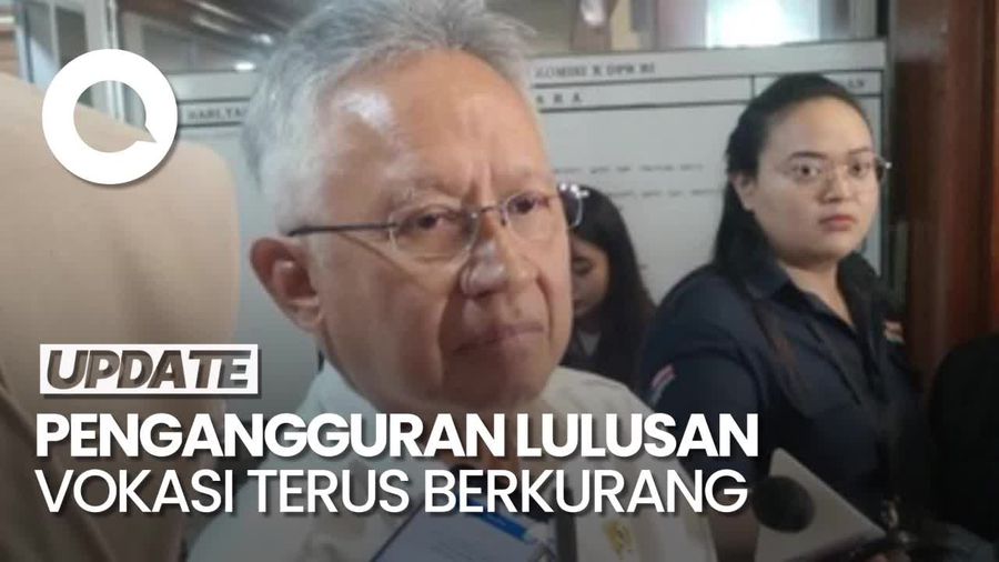 Video Mendiktisaintek: Tingkat Pengangguran Lulusan Vokasi Terus Berkurang