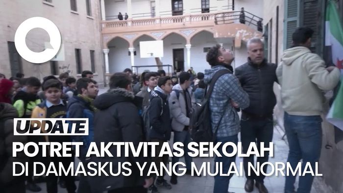 Video: Sekolah di Suriah Kembali Dibuka Seusai Rezim Bashar Al-Assad Tumbang