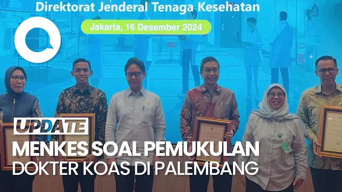 Video: Kecaman Menkes soal Pemukulan Dokter Koas di Palembang