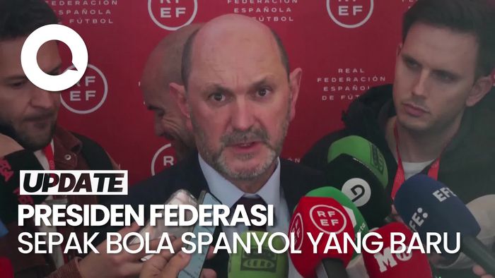 Video: Rafael Louzan Jadi Presiden Federasi Sepak Bola Spanyol