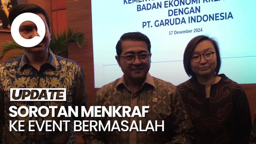 Video Menkraf Ingin Panggil Para Promotor Bahas Event Bermasalah