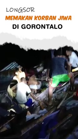 Video: Pilu Pasutri di Gorontalo Tertimbun Longsor saat Tidur, 1 Tewas