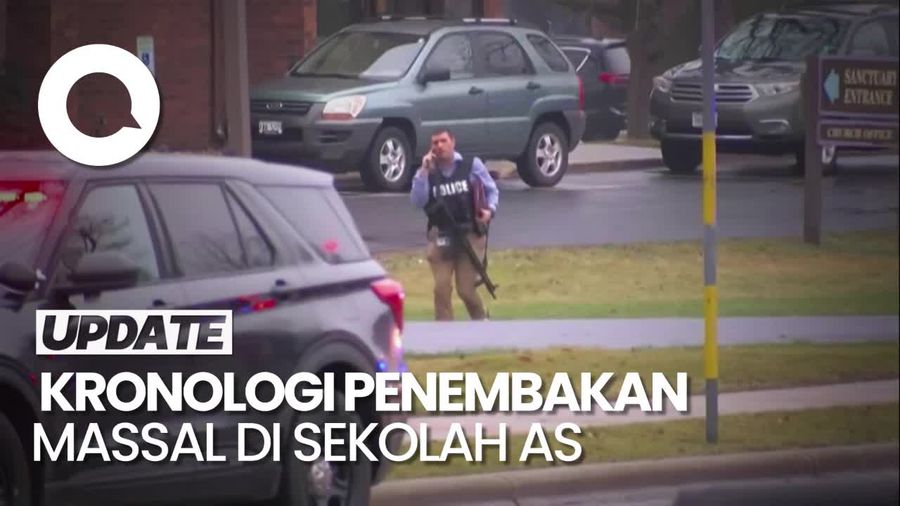 Video: Terjadi Lagi Penembakan Massal di AS, 3 Orang Tewas