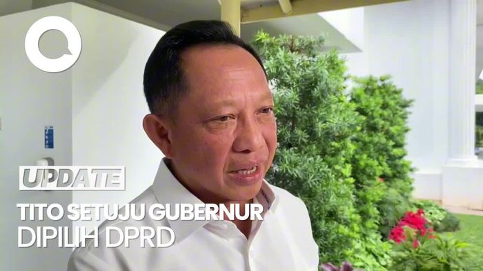Video Alasan Tito Sebut Gubernur Dipilih DPRD Juga Bentuk Demokrasi