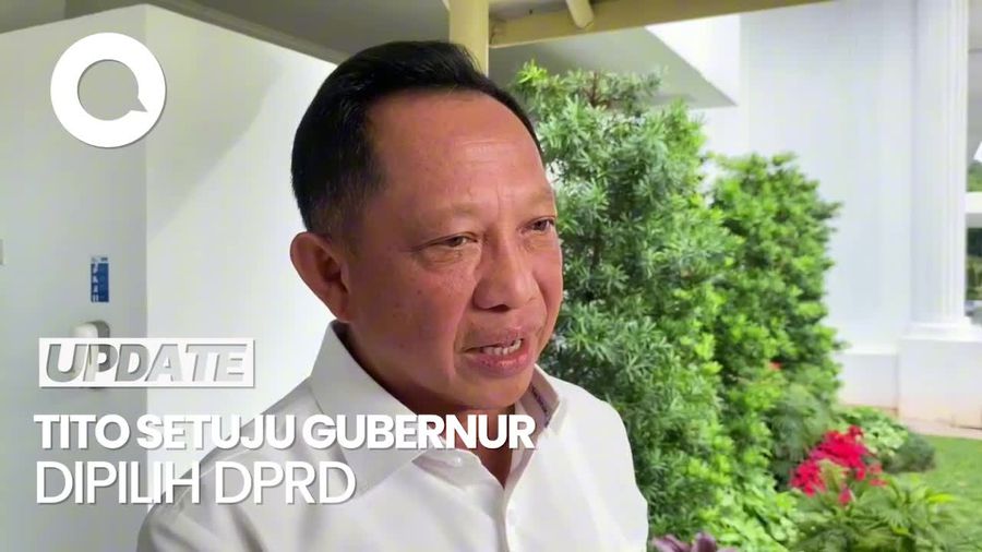 Video Alasan Tito Sebut Gubernur Dipilih DPRD Juga Bentuk Demokrasi