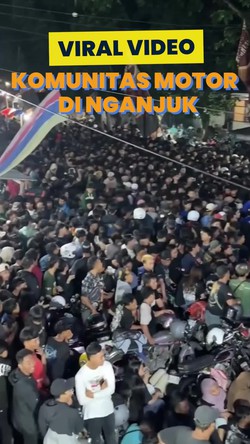 Video: Polisi Benarkan Kejadian Viral Komunitas Motor Piknik di Minimarket