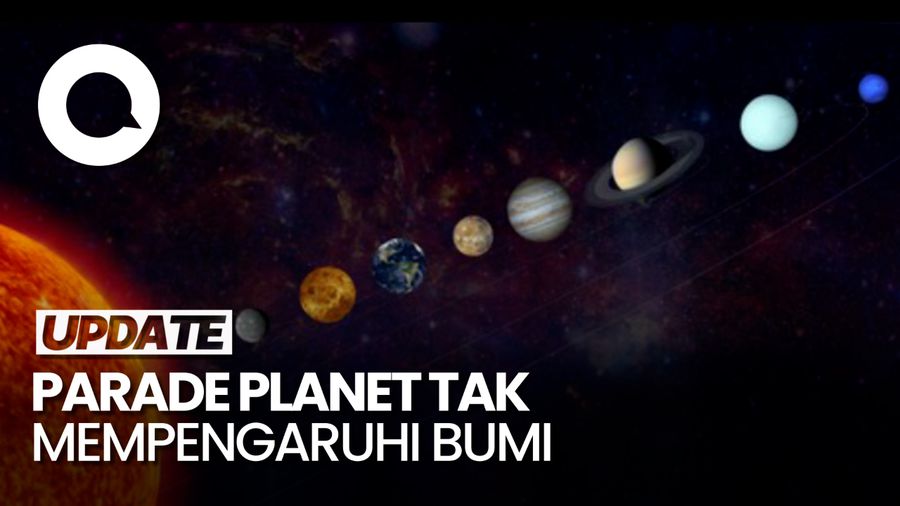 Video BRIN soal Fenomena Parade Planet: Tidak Pengaruhi Iklim