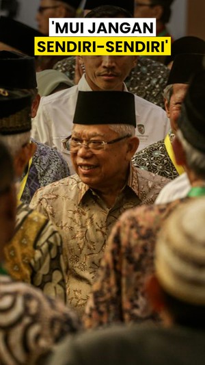 Video: Maruf Amin Ingatkan MUI Jangan Sampai Berselisih