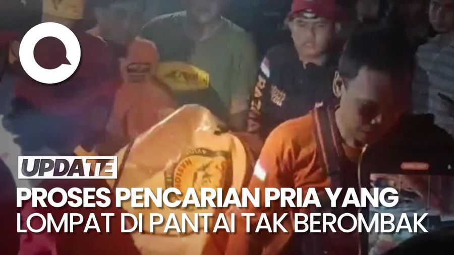 Video: Pria yang Lompat di Pantai Tak Berombak Maros Ditemukan Tewas