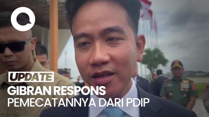 Video Gibran Tanggapi Kabar Dirinya Dipecat PDIP: Saya Fokus Bantu Presiden