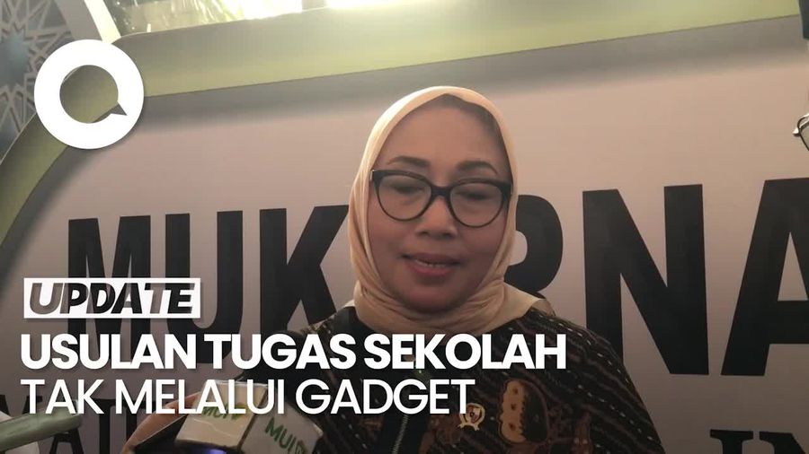 Video: Menteri PPPA Usul Tugas Sekolah Tak Pakai Gadget